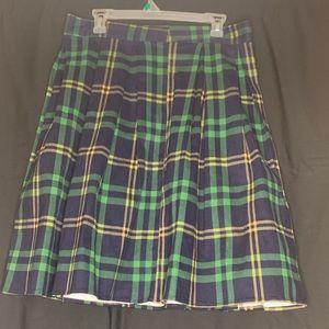 Plaid Skirt *knee length